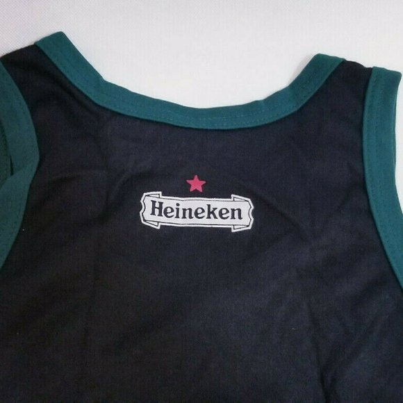 HEINEKEN green Beer Logo Spell out Bar Alcohol BLK - Picture 6 of 7